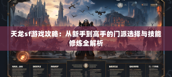 天龙sf游戏攻略:从新手到高手的门派选择与技能修炼全解析