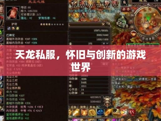 天龙私服害人不浅 老玩家血泪劝你远离